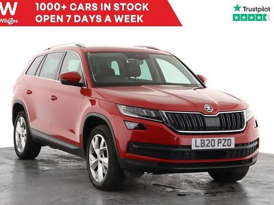 Used Skoda Kodiaq 186 HP (136 kW) 2020 Red SUV
