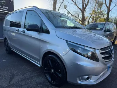 Usado Mercedes Vito 2018 Prateado Van