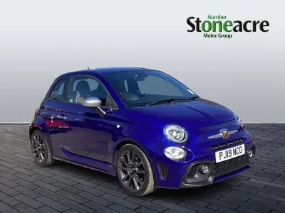Used Abarth 595 70th Anniversary 165 HP (121 kW) 2019 Blue Hatchback