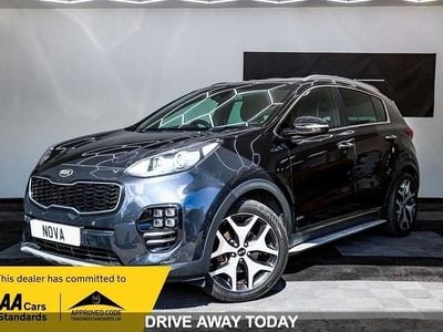 Used Kia Sportage GT-Line 174 HP (127 kW) 2016 Black SUV