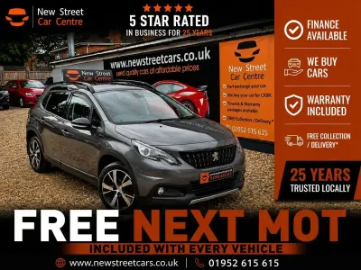 Used Peugeot 2008 GT-line 2019 Grey SUV