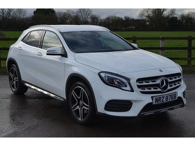 White Used 2018 Mercedes GLA220 AMG Line Premium SUV | £11,589 (Fair price)