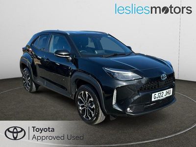Used Toyota Yaris Hybrid Design 2022 Black Hatchback