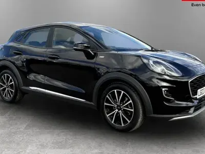 Used Ford Puma Titanium 125 HP (91 kW) 2023 Black SUV