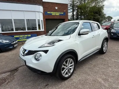 Używany Nissan Juke Acenta 2015 Biały SUV