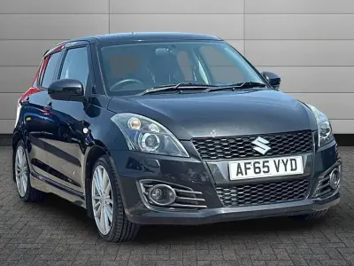 Used Suzuki Swift Sport 134 HP (98 kW) 2015 Cosmic black pearl Hatchback