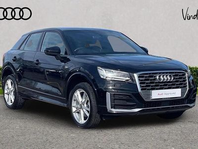 Used Audi Q2 S-Line 150 HP (110 kW) 2018 Mythos black, metallic SUV