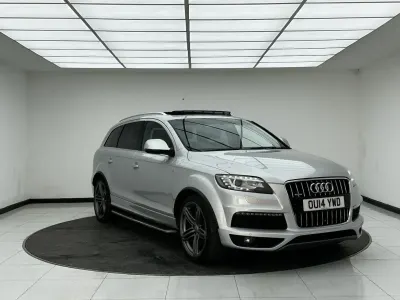Used Audi Q7 S-line plus 245 HP (180 kW) 2014 Silver SUV