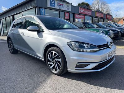 Used VW Golf VII Match 115 HP (84 kW) 2019 Silver Hatchback