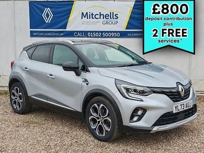 Used Renault Captur Techno 160 HP (117 kW) 2023 Grey with black roof  SUV