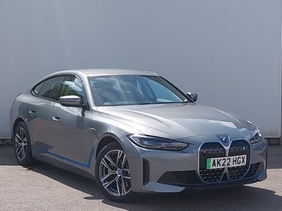 Grey Used 2022 BMW i4 Sport Line Sedan | £22,998 (Good price)