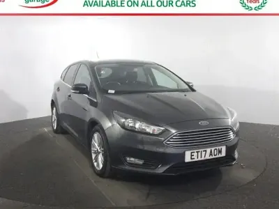 Used Ford Focus Zetec 125 HP (91 kW) 2017 Grey Hatchback