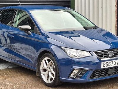 Blue Used 2017 Seat Ibiza FR Hatchback | £8,200 (Fair price)