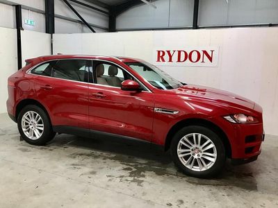 Red Used 2017 Jaguar F-Pace Portfolio SUV | £13,495 (A bit pricey)