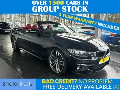 Usado BMW 420 M Sport 190 CV (139 kW) 2018 Negro Descapotable
