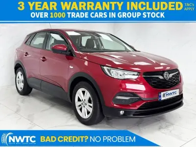 Used Vauxhall Grandland X S 130 HP (95 kW) 2020 Red SUV