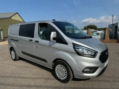 Used Ford Transit Custom Trend 130 HP (95 kW) 2021 Silver Van