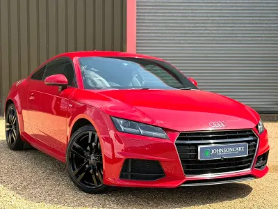 Used Audi TT S-Line 184 HP (135 kW) 2016 Red Coupe