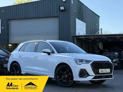 Używany Audi Q3 S-Line 150 KM (110 kW) 2021 Biały SUV