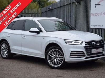 White Used 2018 Audi Q5 S-Line SUV | £23,749 (Fair price)