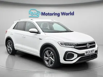 Used VW T-Roc R-line 150 HP (110 kW) 2024 White SUV