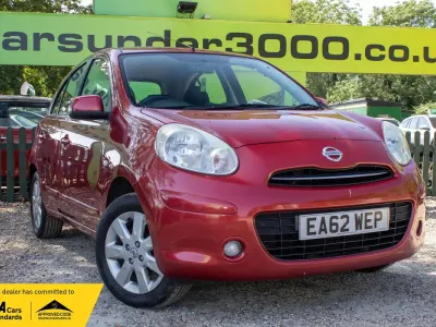 Used Nissan Micra Acenta 80 HP (58 kW) 2012 Red Hatchback