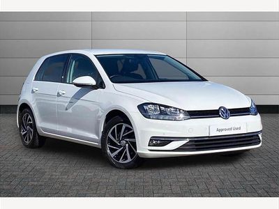 Used VW Golf VII Match 150 HP (110 kW) 2019 White Hatchback