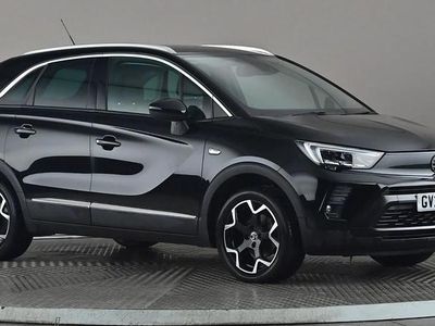 Used Vauxhall Crossland Ultimate 130 HP (95 kW) 2022 Black SUV