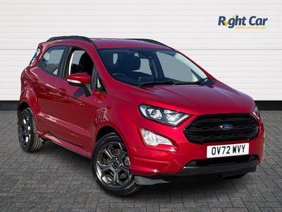 Used Ford Ecosport ST-Line 125 HP (91 kW) 2022 Red SUV