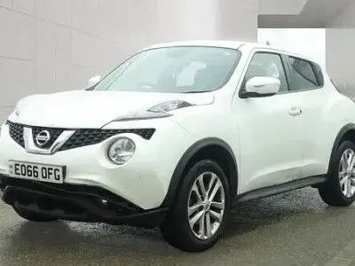Used Nissan Juke N-Connecta 117 HP (86 kW) 2016 White SUV