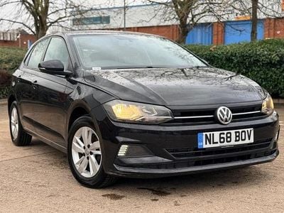 Used VW Polo SE 75 HP (55 kW) 2018 Black Hatchback