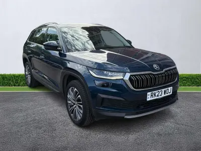 Used Skoda Kodiaq SE L Executive 150 HP (110 kW) 2023 Blue SUV