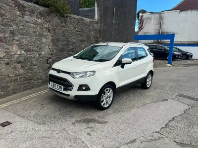 Used Ford Ecosport Titanium 112 HP (82 kW) 2017 White SUV