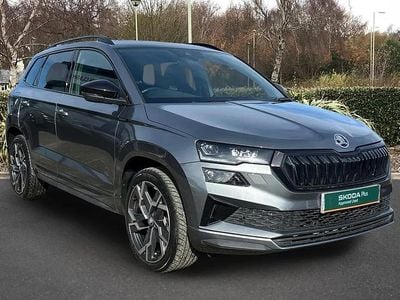 Used Skoda Karoq SportLine 187 HP (137 kW) 2025 Graphite grey metallic SUV