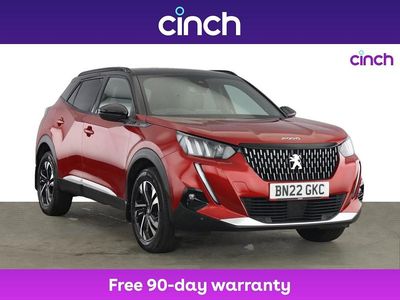Red Used 2022 Peugeot 2008 GTi SUV | £13,699 (Fair price)