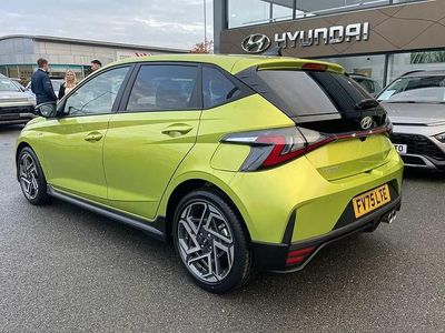 Used Hyundai i20 N Line 100 HP (73 kW) 2025 Green Hatchback