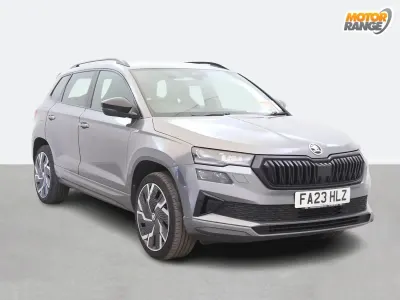 Używany Skoda Karoq SportLine 150 KM (110 kW) 2023 Szary SUV