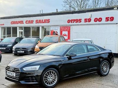 Used Audi A5 Comfort 190 HP (139 kW) 2017 Black Coupe