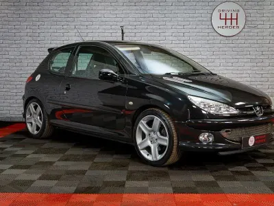 Used Peugeot 206 GTi 180 HP (132 kW) 2004 Black Hatchback