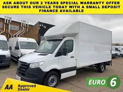 Begagnad Mercedes Sprinter Progressive 161 HK (118 kW) 2021 Vit Van