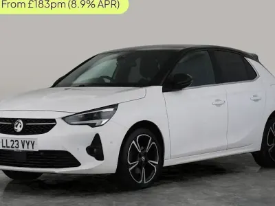 Used Vauxhall Corsa Ultimate 131 HP (96 kW) 2023 White Hatchback