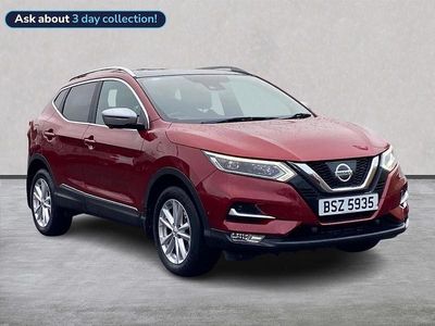 Used Nissan Qashqai Tekna+ 115 HP (84 kW) 2018 Red SUV