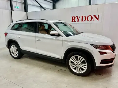 Used Skoda Kodiaq SE L 190 HP (139 kW) 2017 White SUV