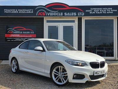 Begagnad BMW 218 M Sport 2015 Vit Sportkupé
