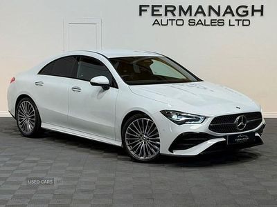 Used Mercedes CLA220 AMG Line Premium 190 HP (139 kW) 2024 White Sedan