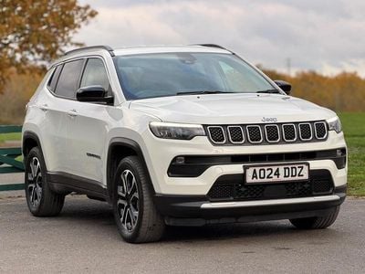 White Used 2023 Jeep Compass Limited SUV | £19,999 (Fair price)
