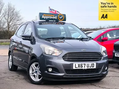 Second-hand Ford Ka Plus Zetec 85 CP (62 kW) 2017 Gri Hatchback