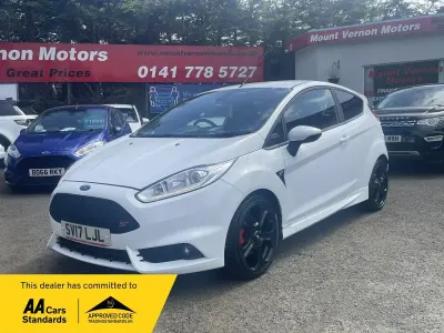 Used Ford Fiesta ST 182 HP (133 kW) 2017 White Hatchback