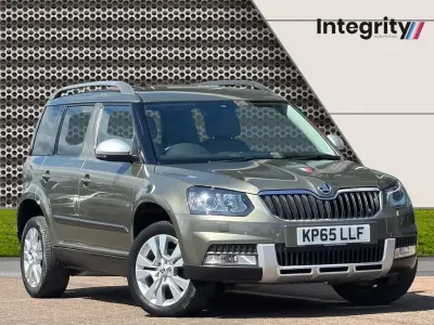 Used Skoda Yeti SE L 110 HP (80 kW) 2015 Green SUV