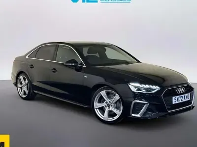 Used Audi A4 S-Line 150 HP (110 kW) 2022 Black Sedan